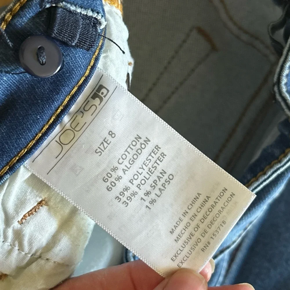 Joe’s Jean’s Girls Adjustable Waist Skinny Jeans Medium Wash, Size 8